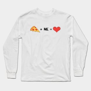 Pizza Addict | Pizza Is My Valentine Long Sleeve T-Shirt